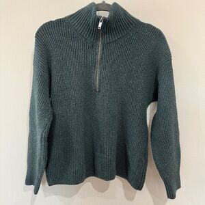 Old Navy - Shaker-Stitch Half Zip - Small